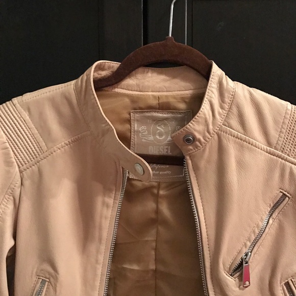 Brand New Diesel leather jacket - Picture 4 of 6